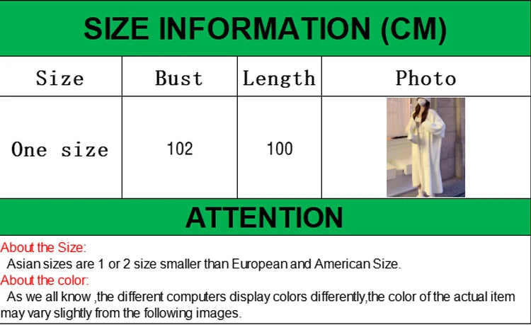 Warm Long Thickened Women Cardigan Coat
