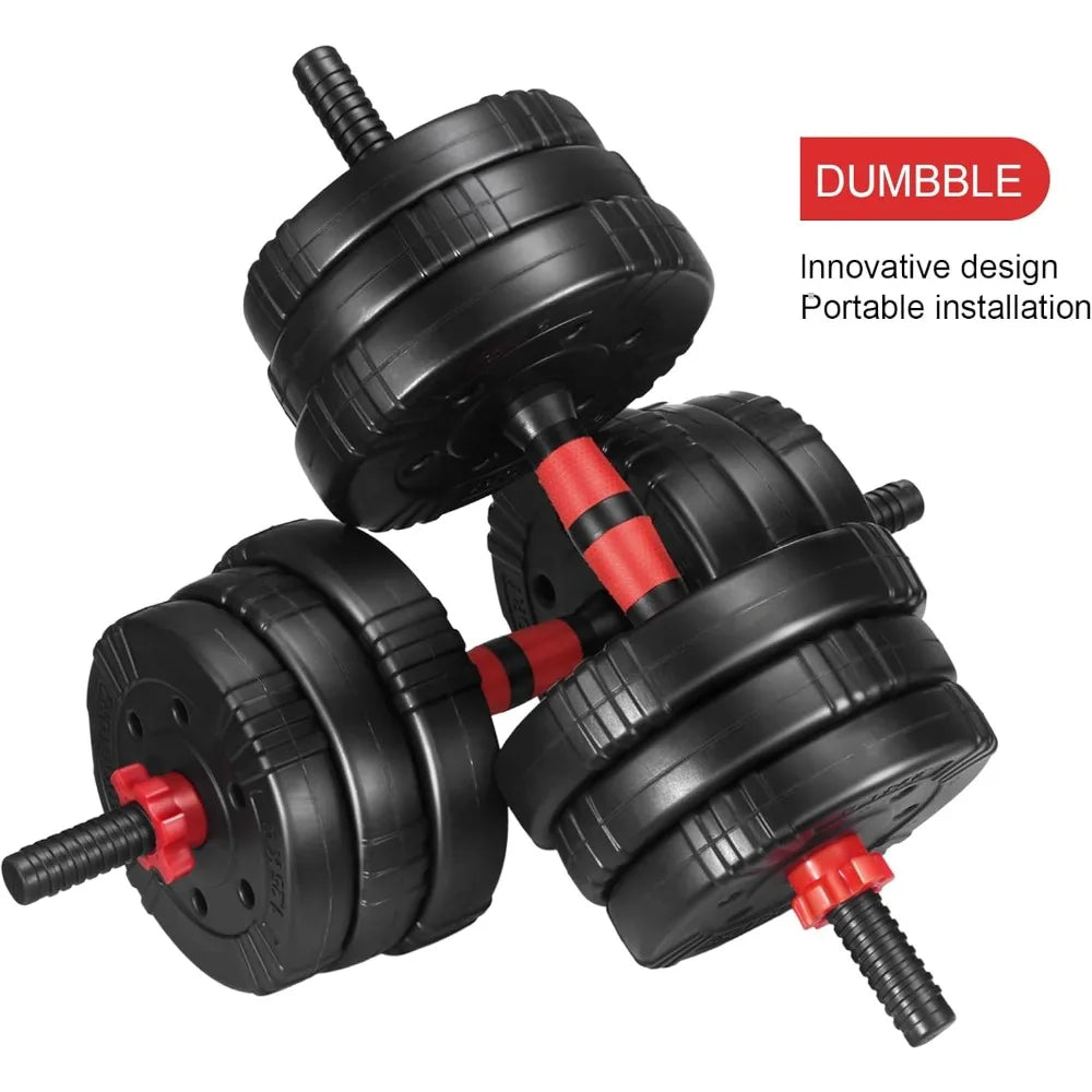 Adjustable Dumbbell Set, 22/44/66/88lbs