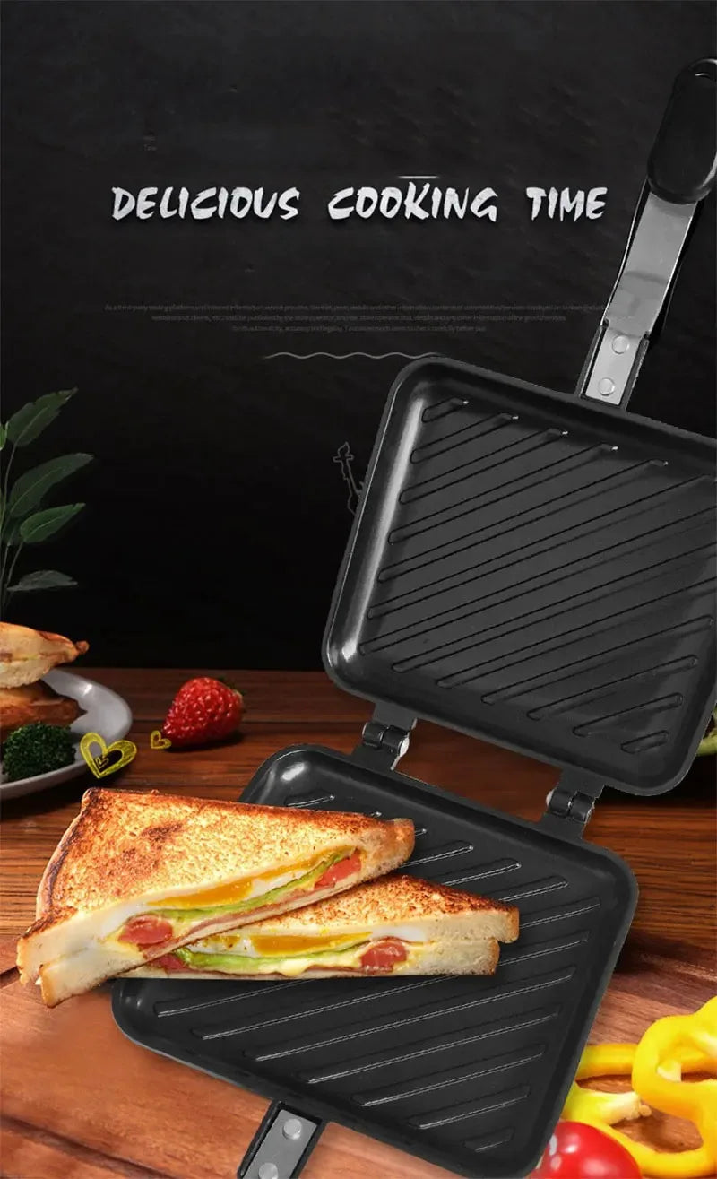 Gas Non-Stick Grill Frying Pan
