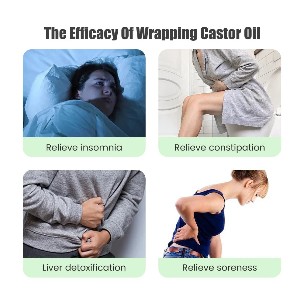 Castor Oil Pack Set