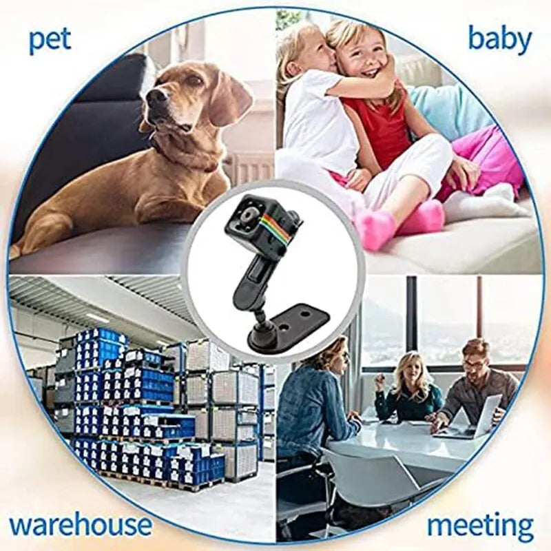 Mini Camera HD Portable Small Nanny Cam