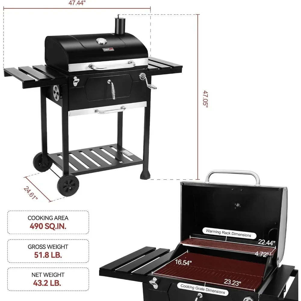 24” Charcoal Grill