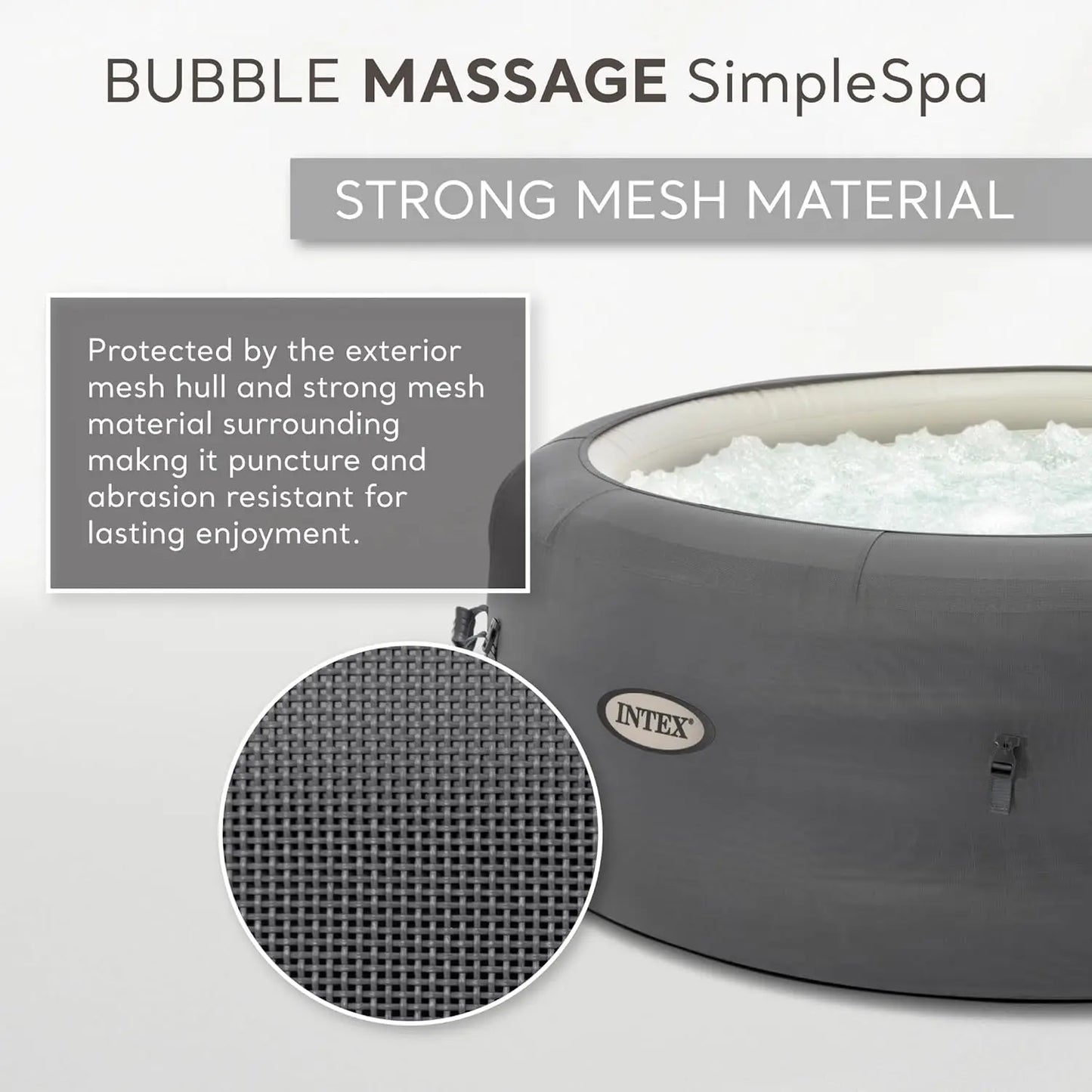 Inflatable Round Hot Tub with Jets