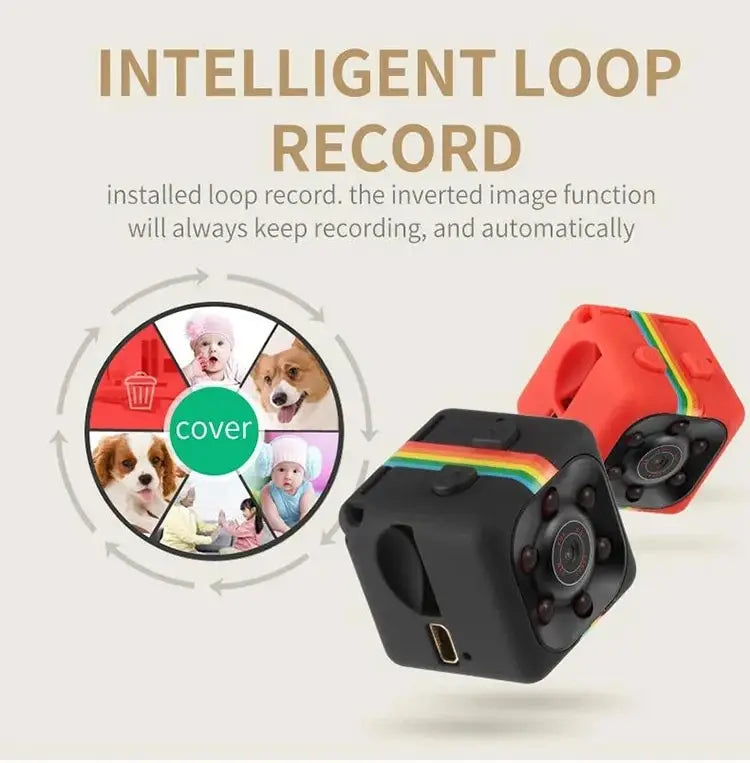 Mini Camera HD Portable Small Nanny Cam