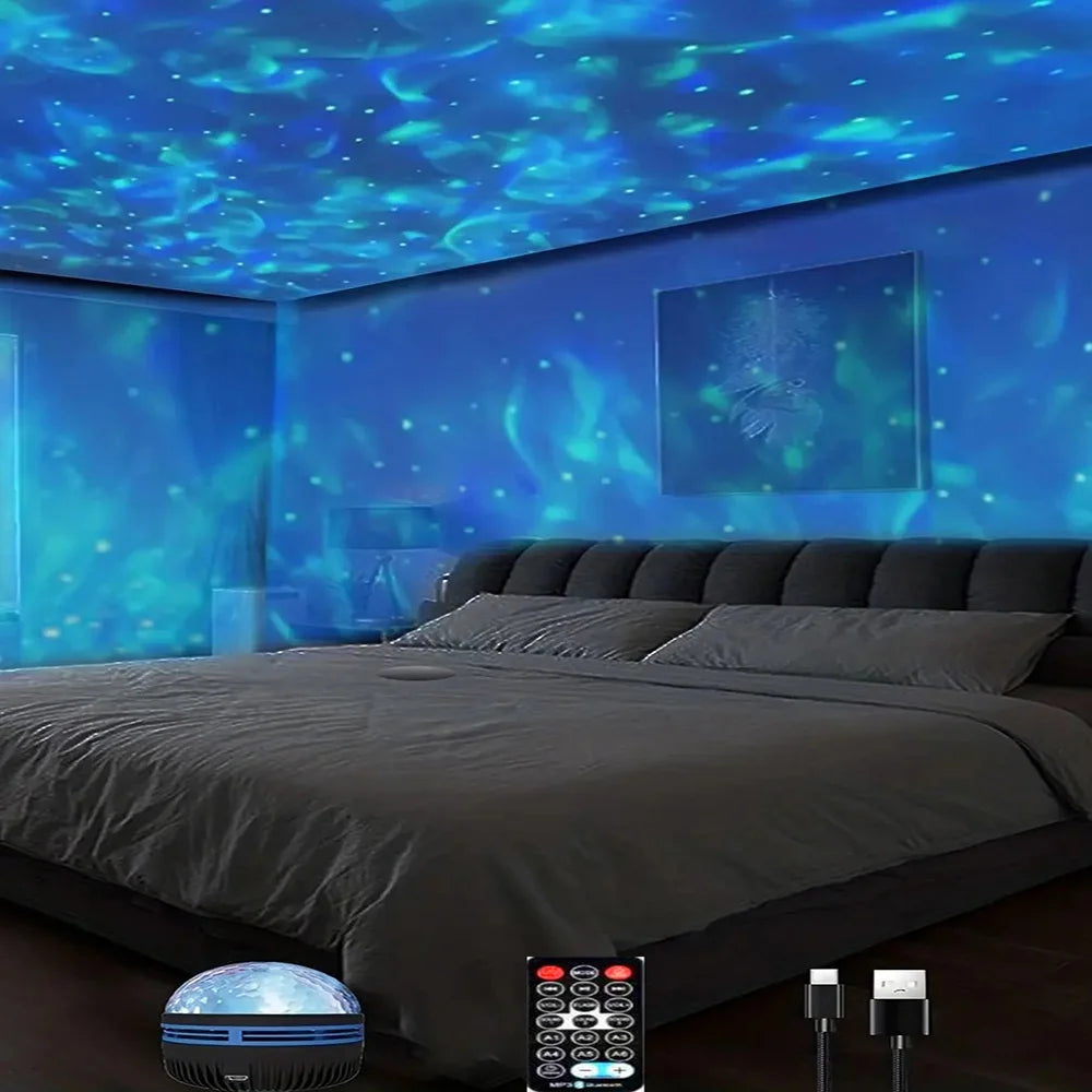 Starry Projector Light With 7 Color Patterns