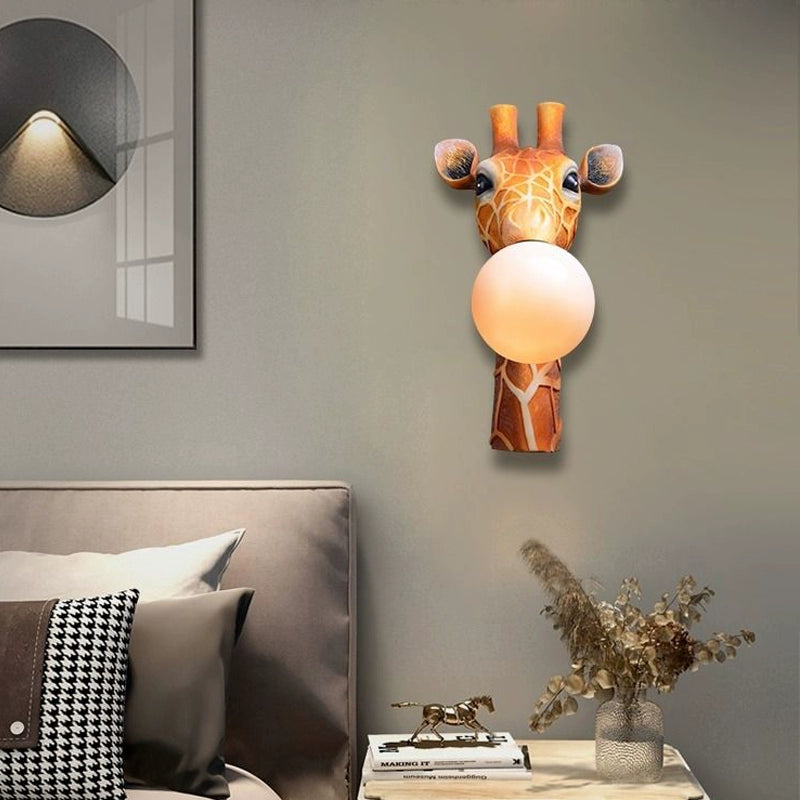 Children's Room Giraffe Lamp