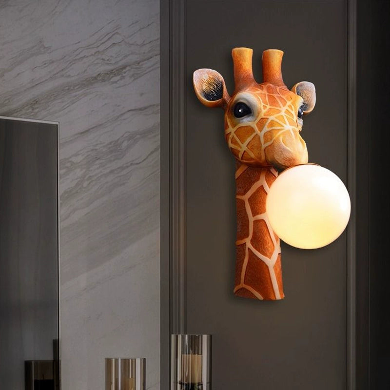 Children's Room Giraffe Lamp