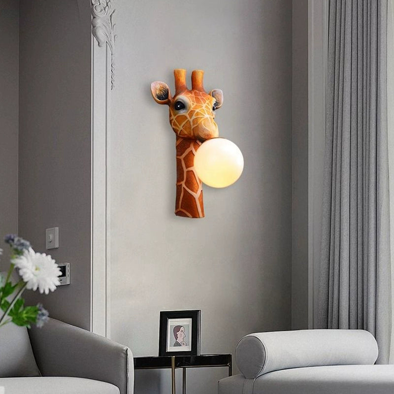 Children's Room Giraffe Lamp