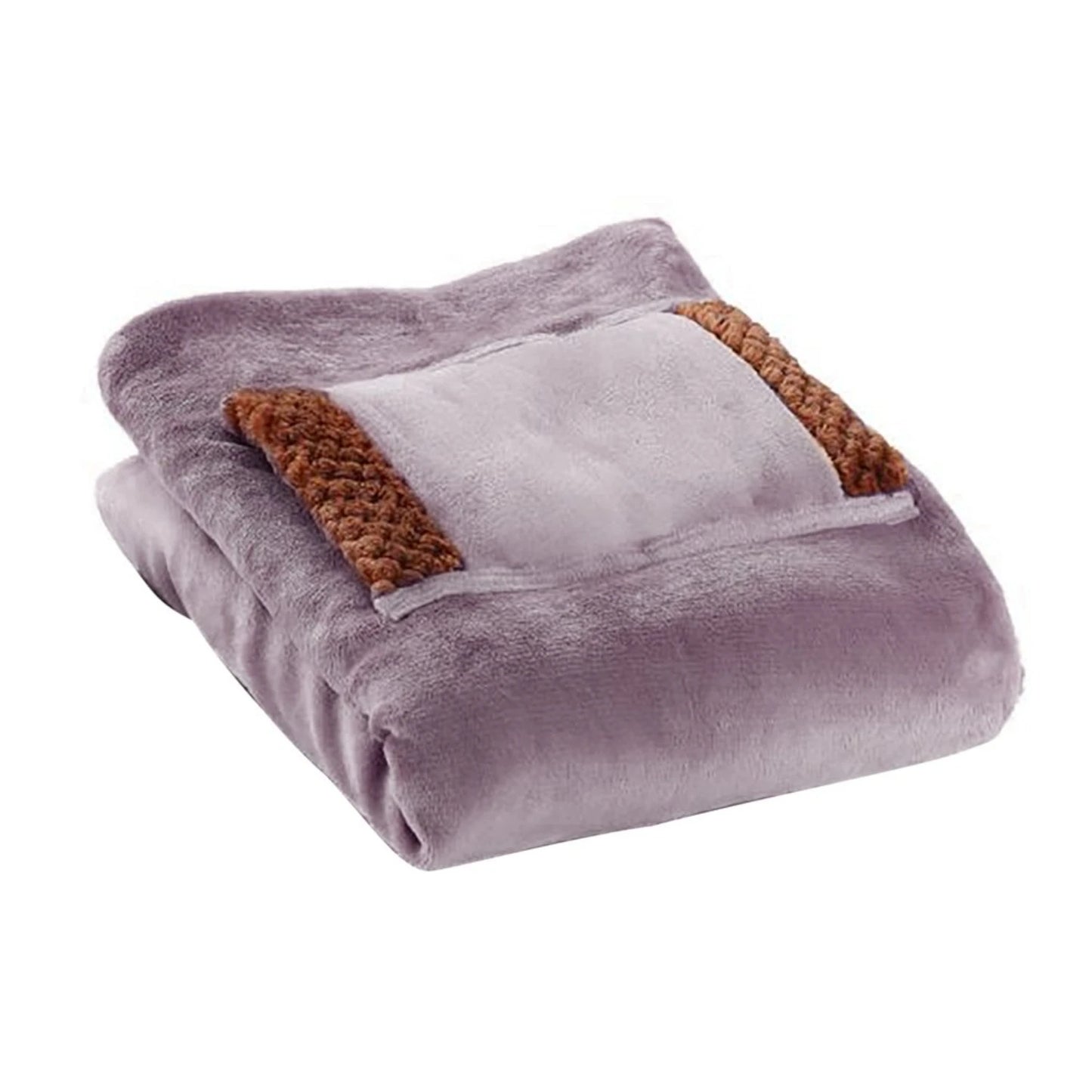 Fleece Weighted Heated Throw