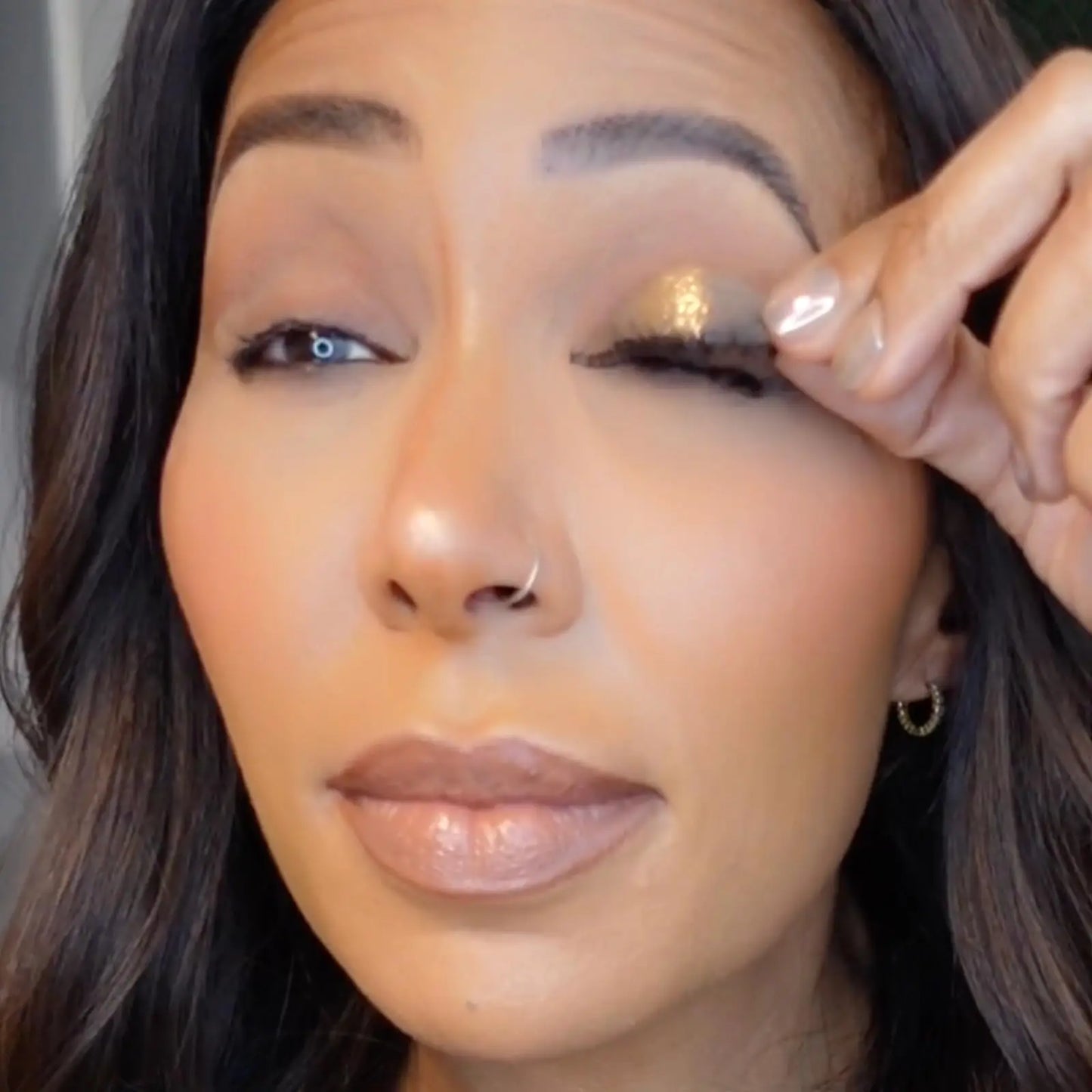 Reusable EyeShadow & Eyelash Makeup Stickers