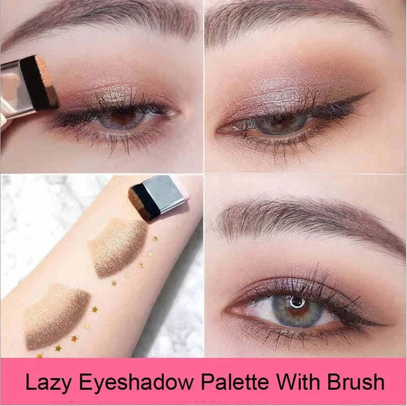 Two-color Matte Eye Shadow