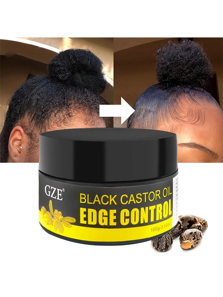 African Black Castor Extra Hold Edge Control