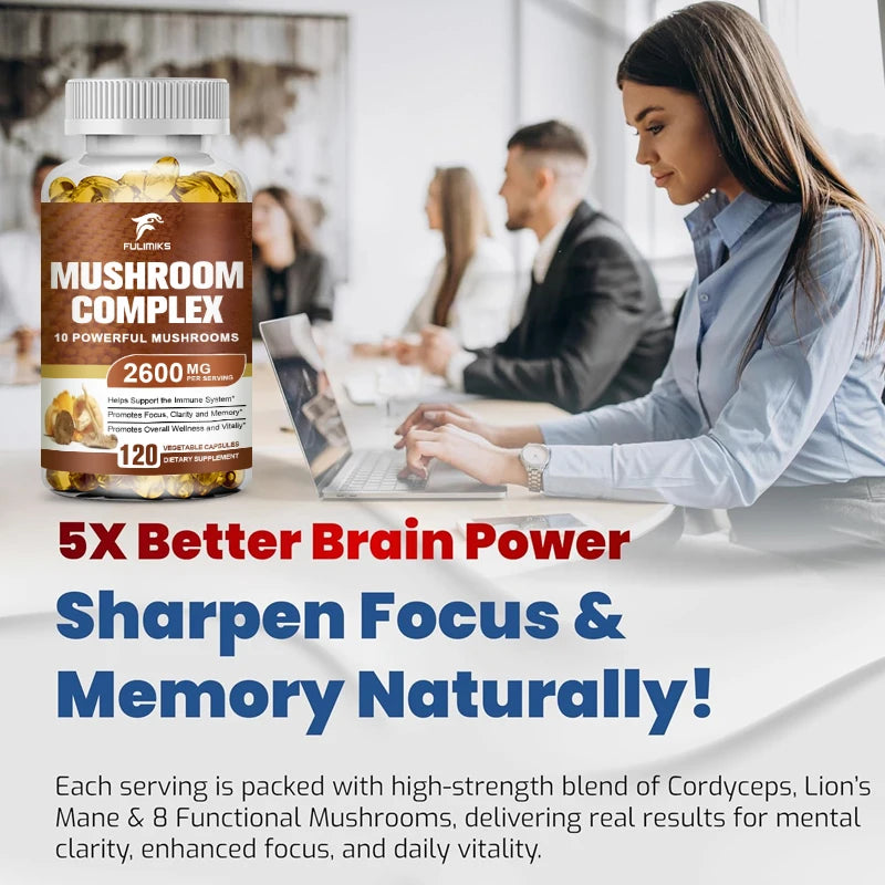 Mushroom Complex Supplements