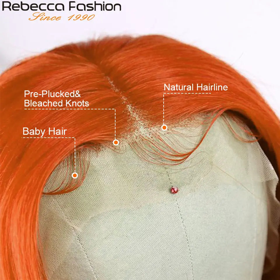 Ginger Short Bob Lace Front