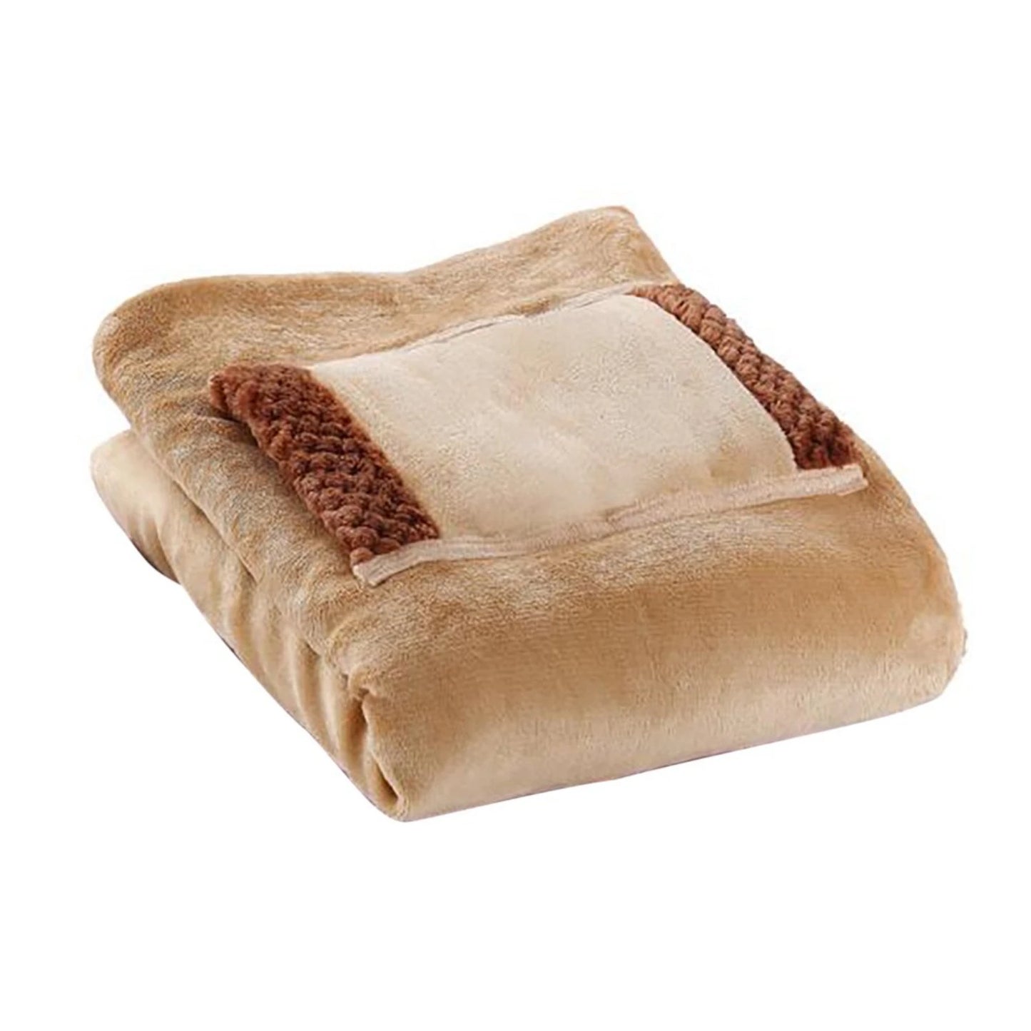 Fleece Weighted Heated Throw