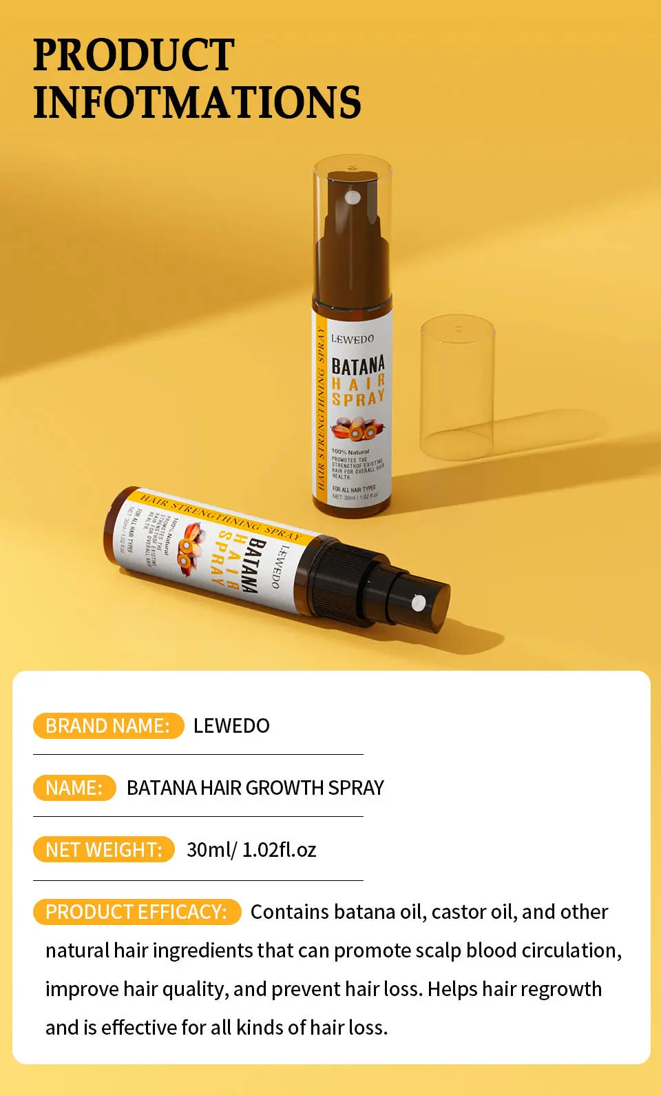 Batana Hair Growth Oil Products