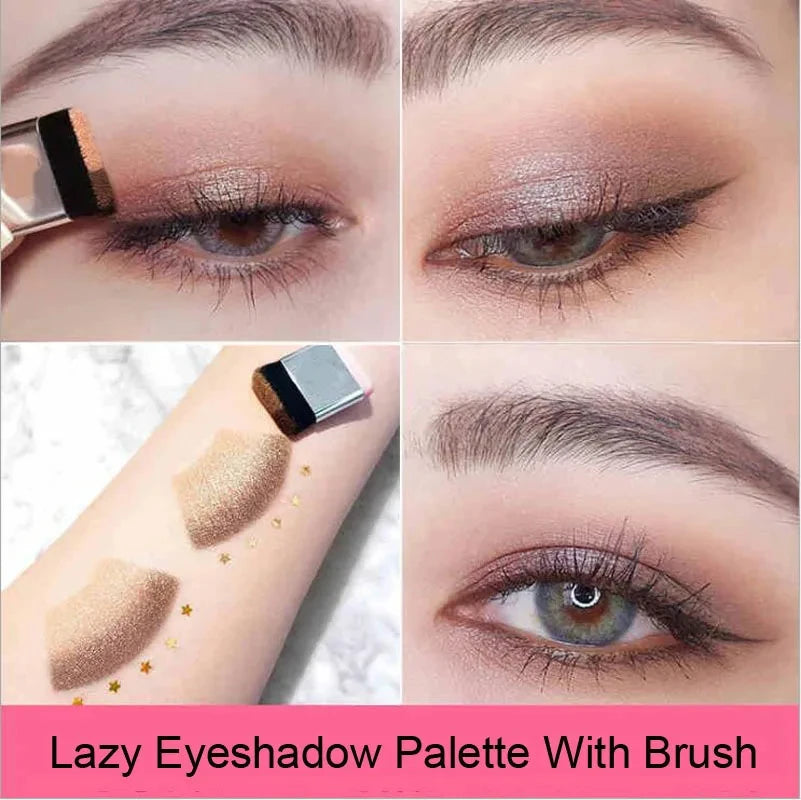Two-color Matte Eye Shadow
