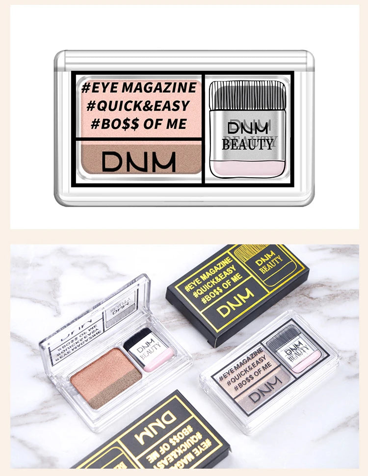 Two-color Matte Eye Shadow