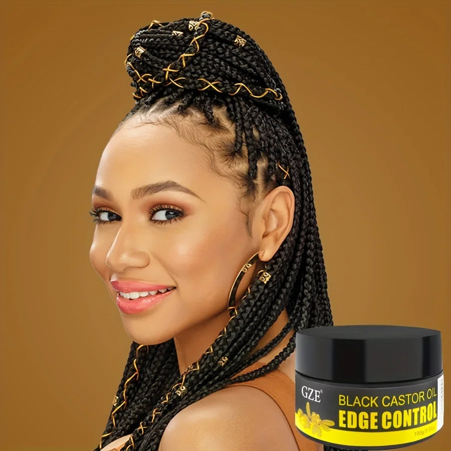 African Black Castor Extra Hold Edge Control