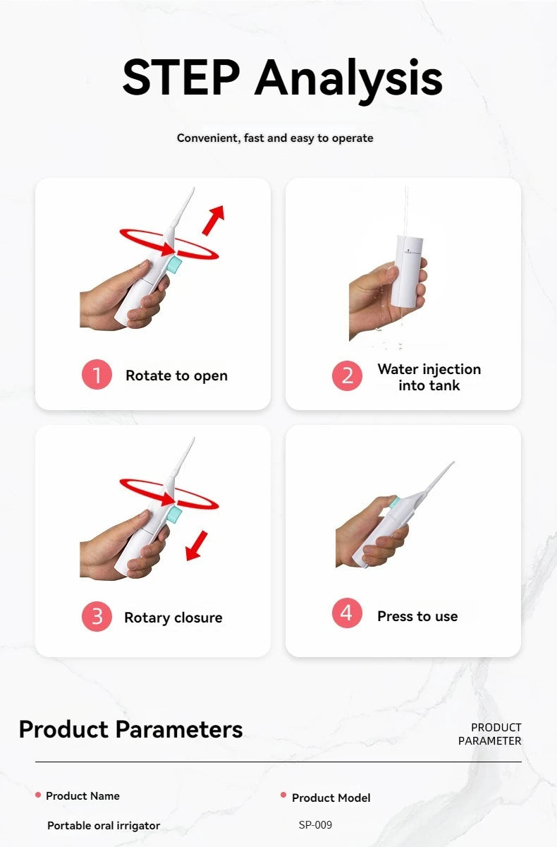 High Pressure Water Toothpick