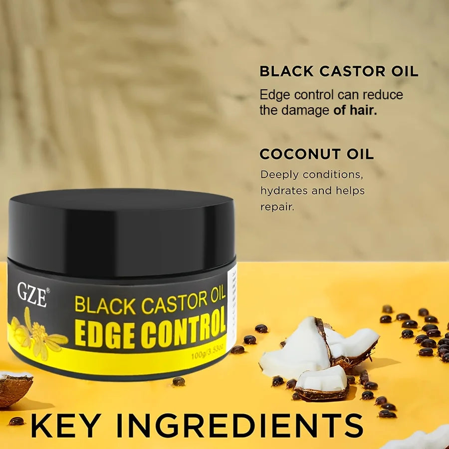 African Black Castor Extra Hold Edge Control